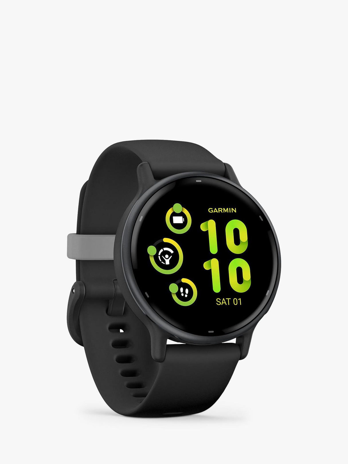 Garmin vivoactive 5 Sports Heart Rate Monitor GPS Smartwatch - Slate & Black