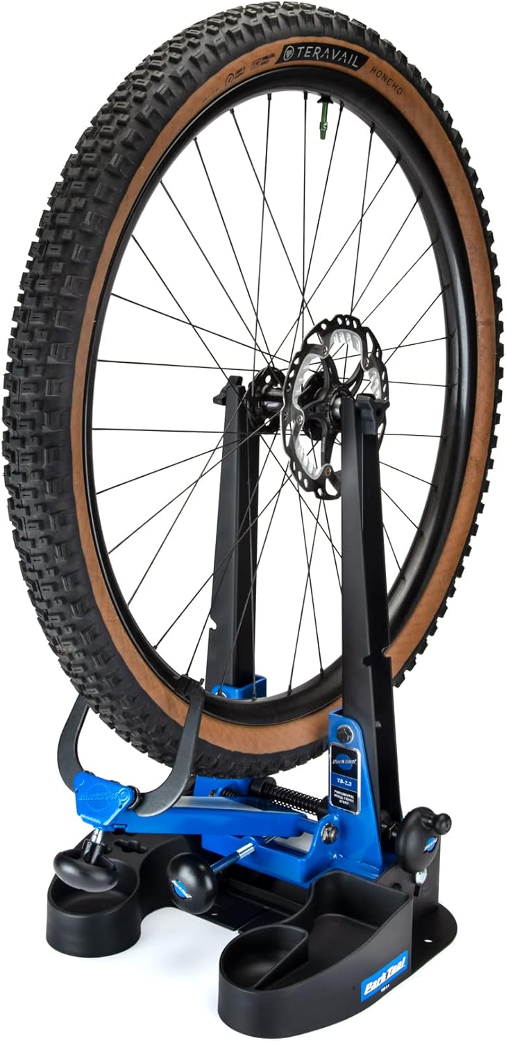 Park Tool TS-2.3 Bike Maintenance Professional Wheel Truing Stand - Blue