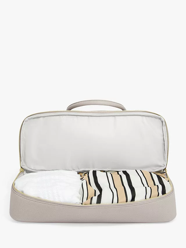 Stackers Plain Organisation up to 13 Inch Laptop Handbag - Taupe