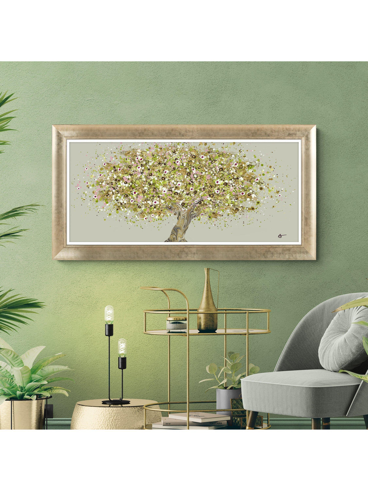 John Lewis Sara Otter The Night We Met Framed Wall Print 57 x 112cm - Multi