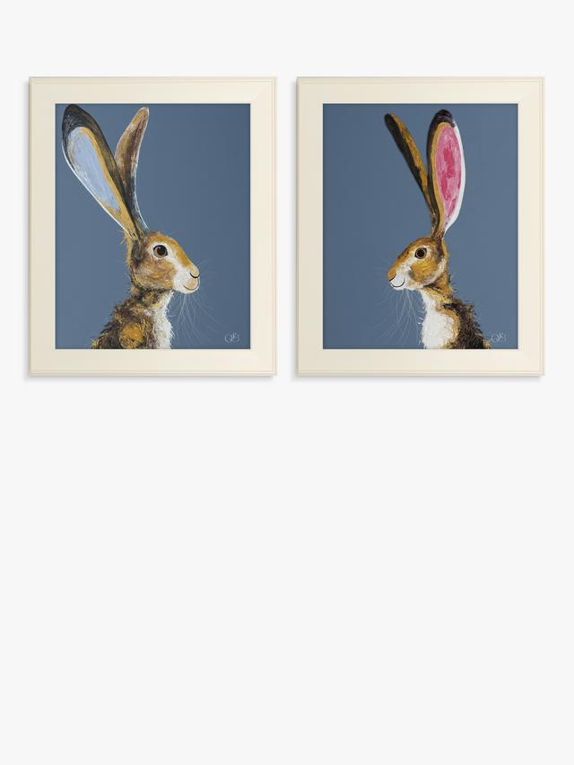 John Lewis Quinn Russell 'Aurora' & 'Harry' Set of 2 Framed Prints 59 x 49cm