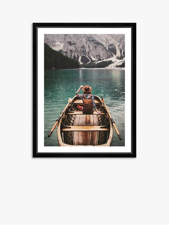 Brookpace Lascelles 'Pragser Wildsee 2' Framed Print & Mount - 66 x 51cm