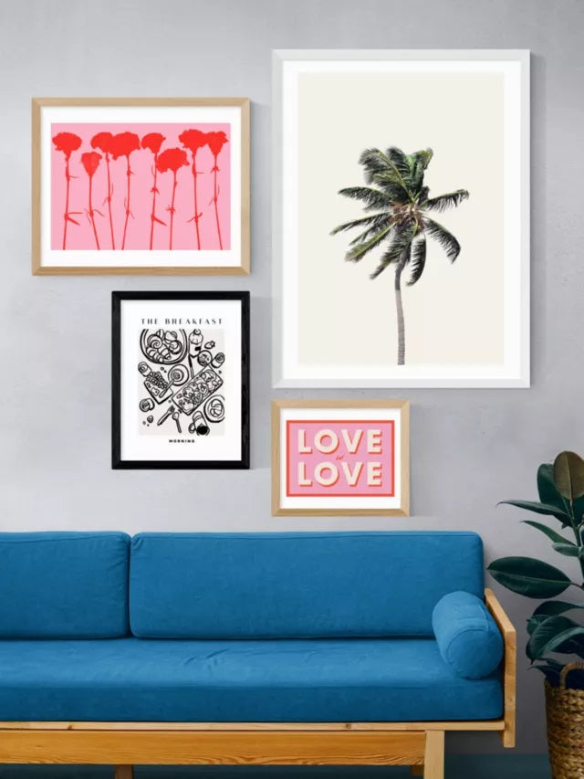 EAST END PRINTS SimplyExtraJordanary The Breakfast Framed Print 83 x 63cm - Kazoop