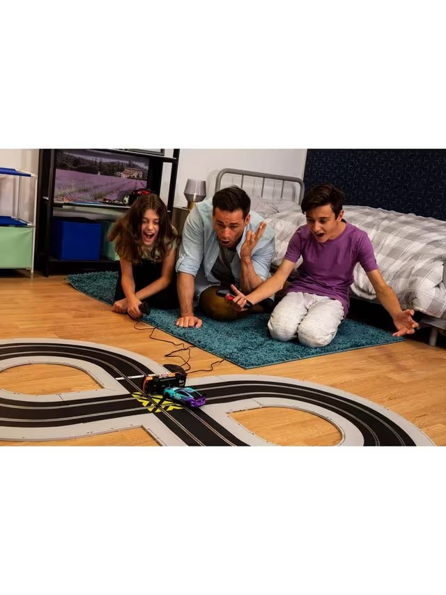 Scalextric Drift 360 Ford Mustang Racing Speed Track Toy Set for 5y Kids