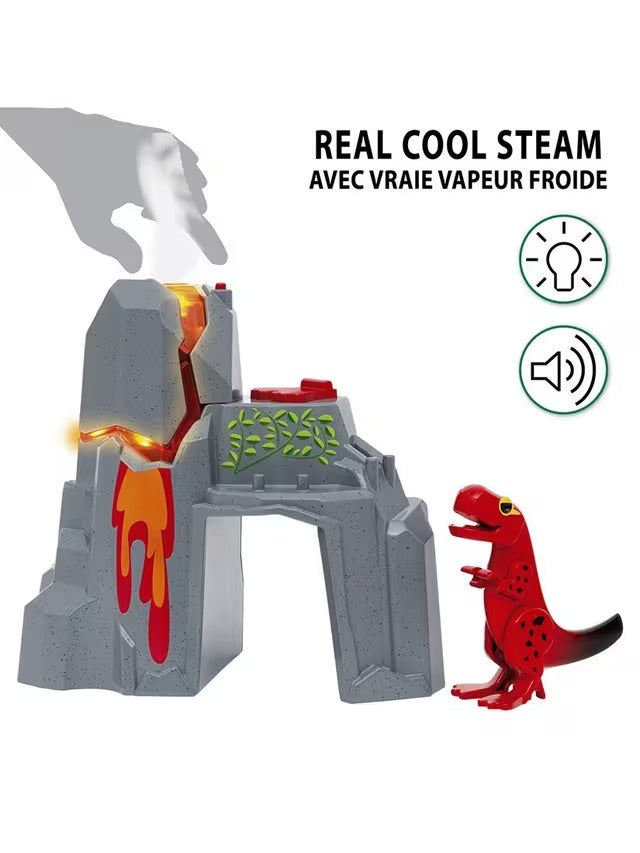 BRIO 36104 Battery Operated Train And Dinosaur Deluxe Set 45-Piece Brio