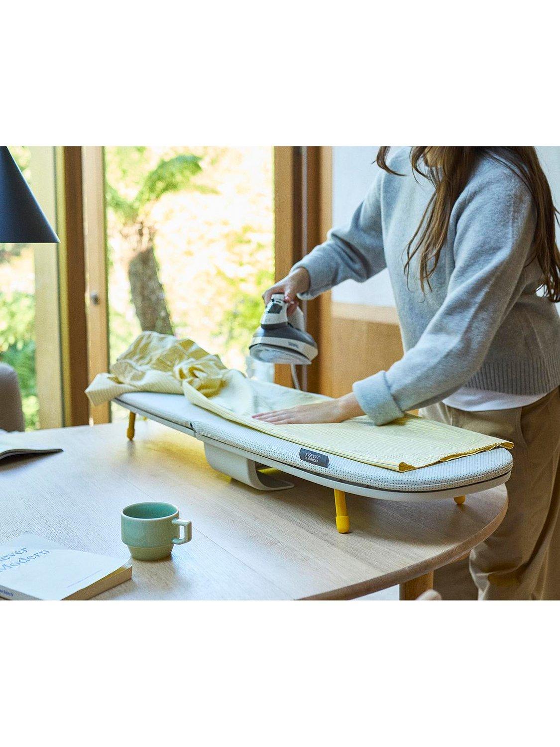 Joseph Joseph Pocket Max Folding Table Top Ironing Board 110 x W33cm - Grey