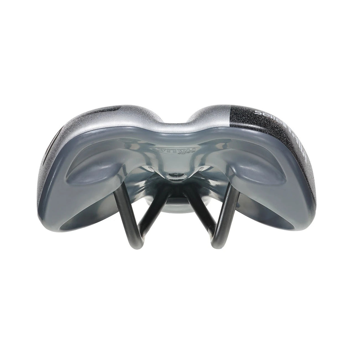 Selle Italia S5 Gel Soft-Tek Superflow Bike Saddle 160 x 255mm Black/Silver