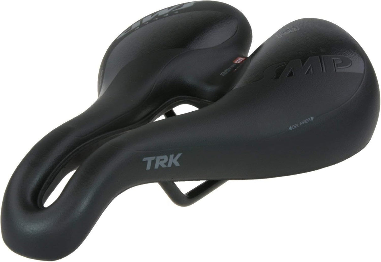 Selle SMP TRK High Quality Lady Gel Bicycle Saddle 272 x 177mm - Black - Kazoop