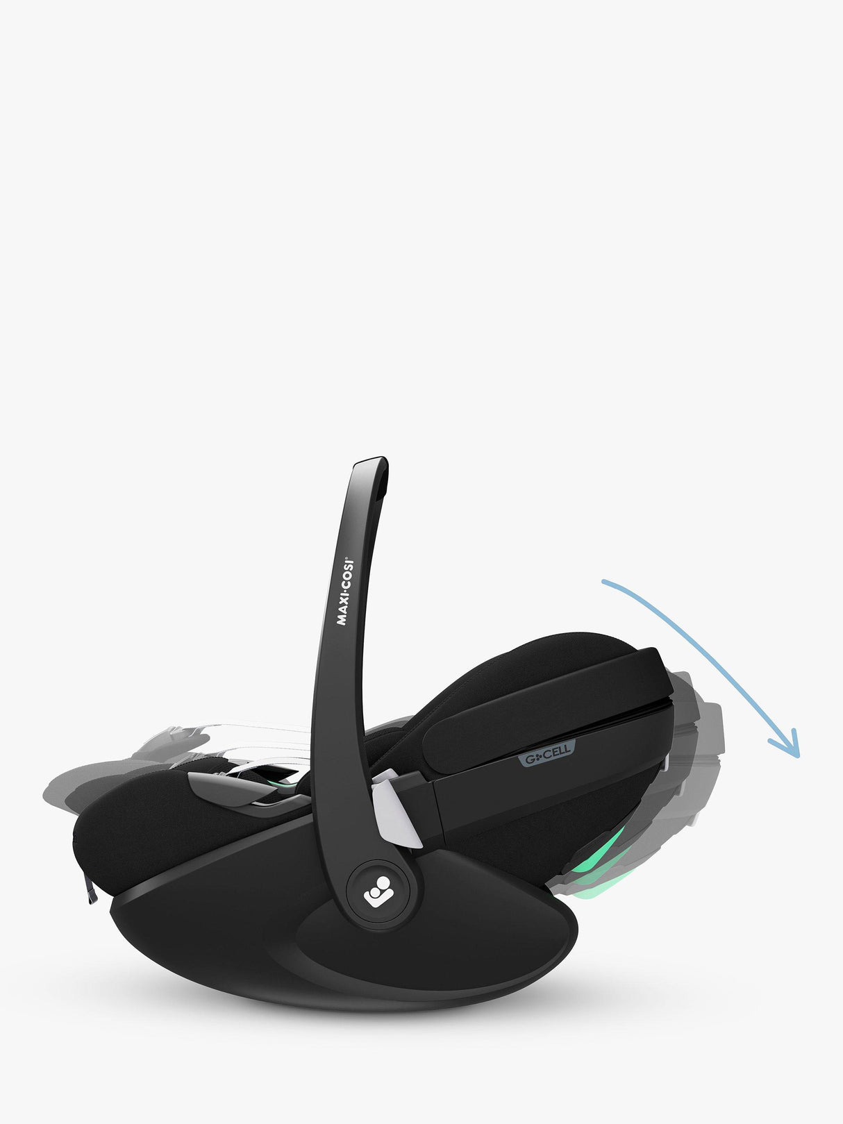 Maxi Cosi Pebble 360 Pro2 I-Size R129 Car SeaT With Handle - Twillic Black