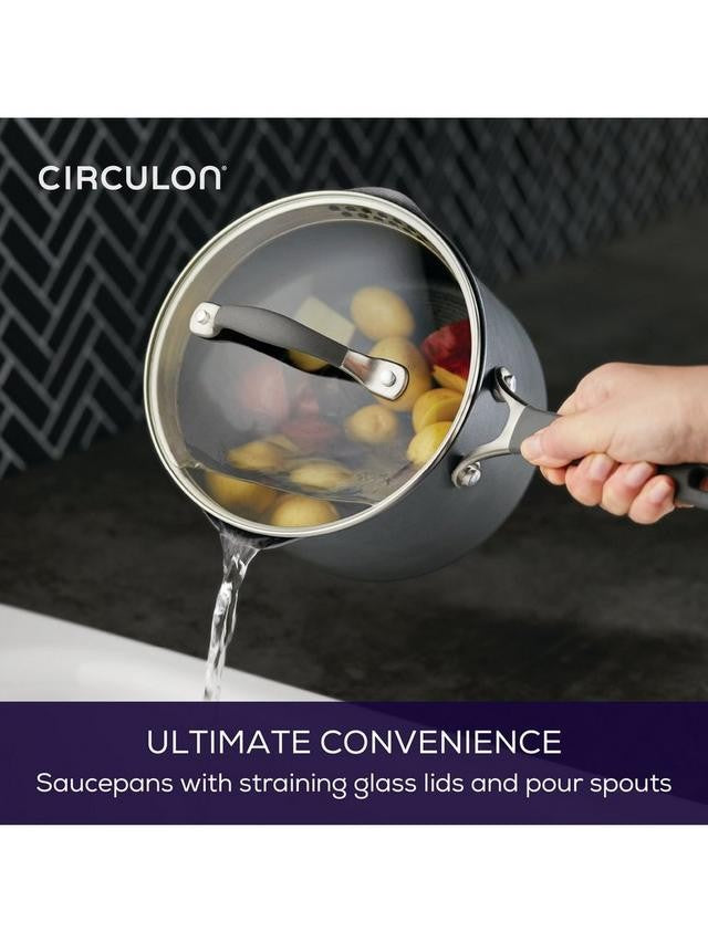 Circulon Scratch Defense Non-Stick Aluminium Cookware 5 Piece Pan Set