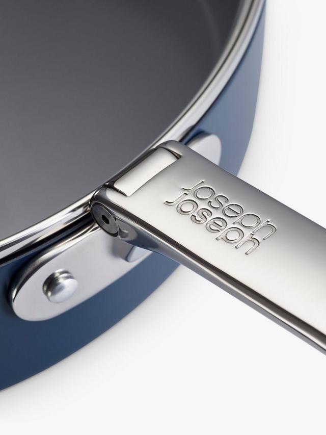 Joseph Joseph Space Folding Handle Non-Stick 6 Piece Cookware Set - Navy