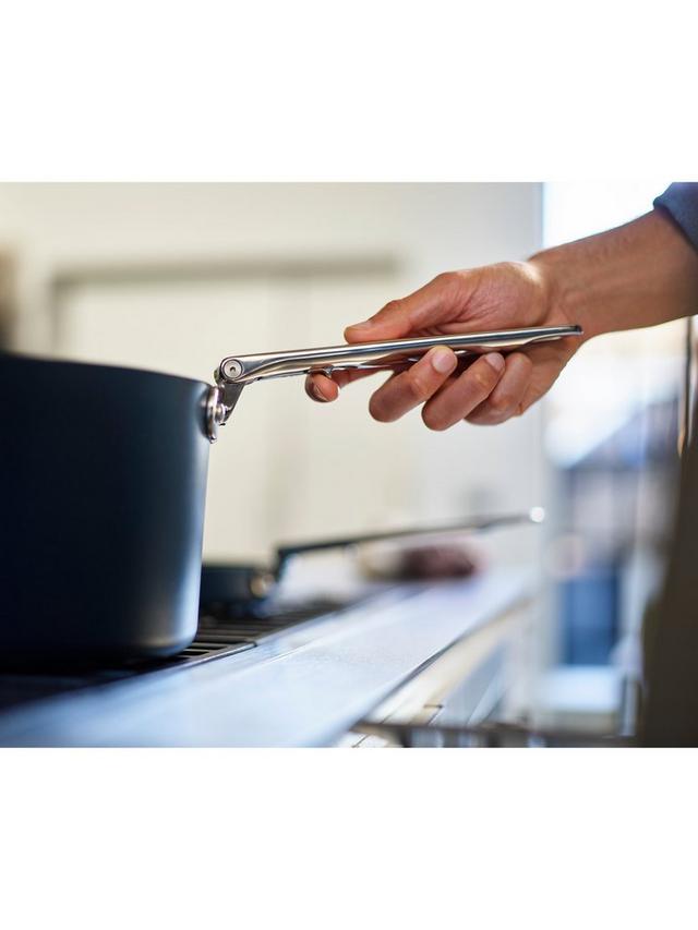 Joseph Joseph Space Folding Handle Non-Stick 6 Piece Cookware Set - Navy