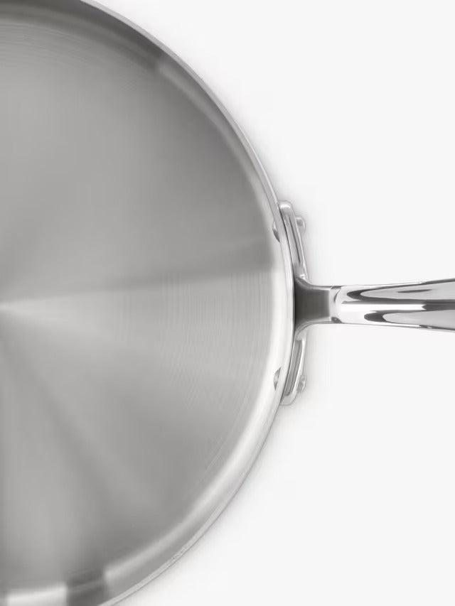 Samuel Groves Tri-Ply Stainless Steel Aluminium Frying Cooking Pan - 28cm