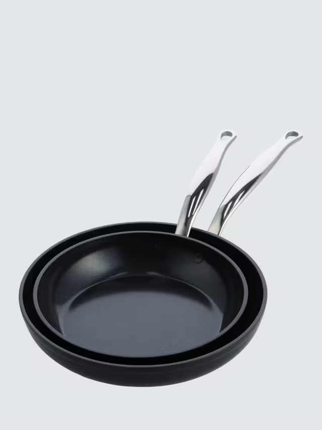 GreenPan Barcelona Pro Hard-Anodised Aluminium Ceramic NonStick Pan Set of 2