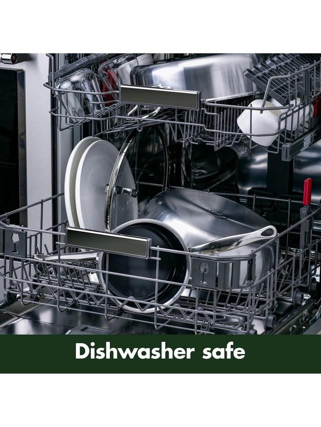 GreenPan Premiere Stainless Steel Ceramic Non-Stick Casserole & Lid 26cm