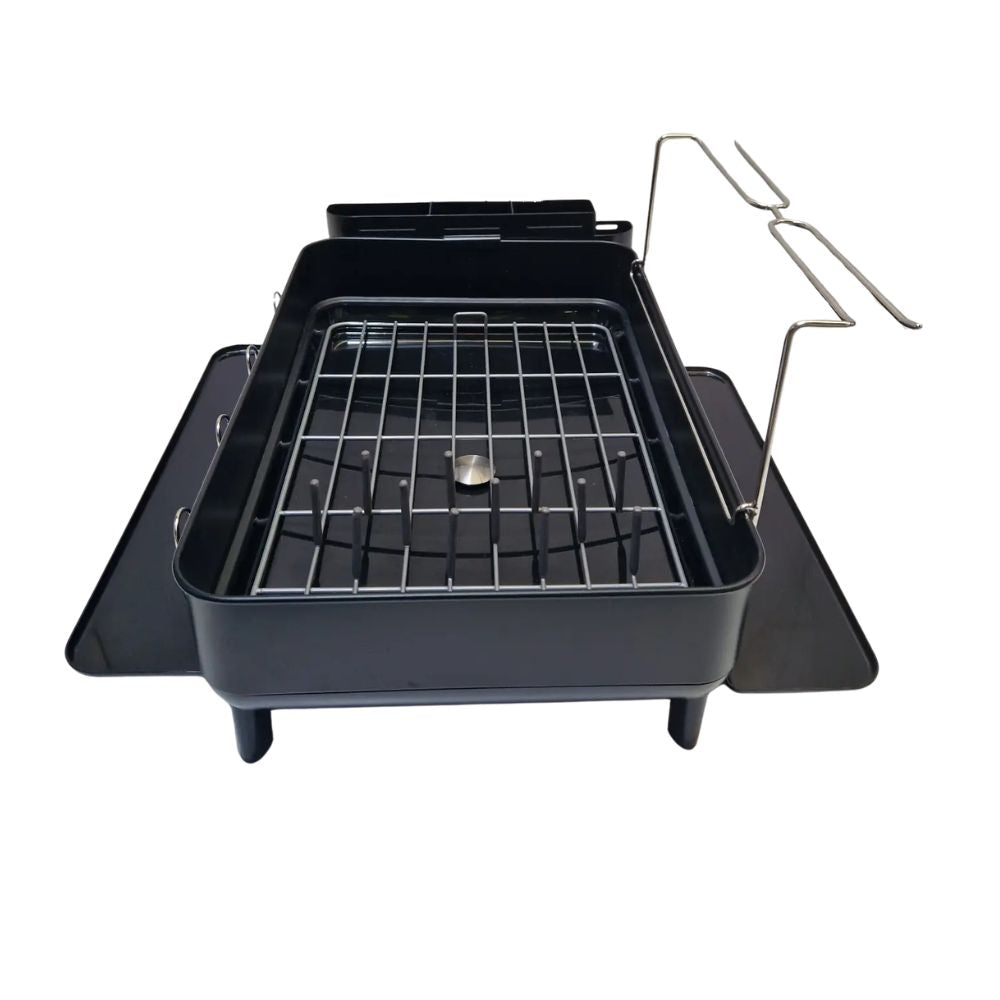 Simplehuman Steel Frame Kitchen Anti-Residue Dish Rack - Matte Black Steel