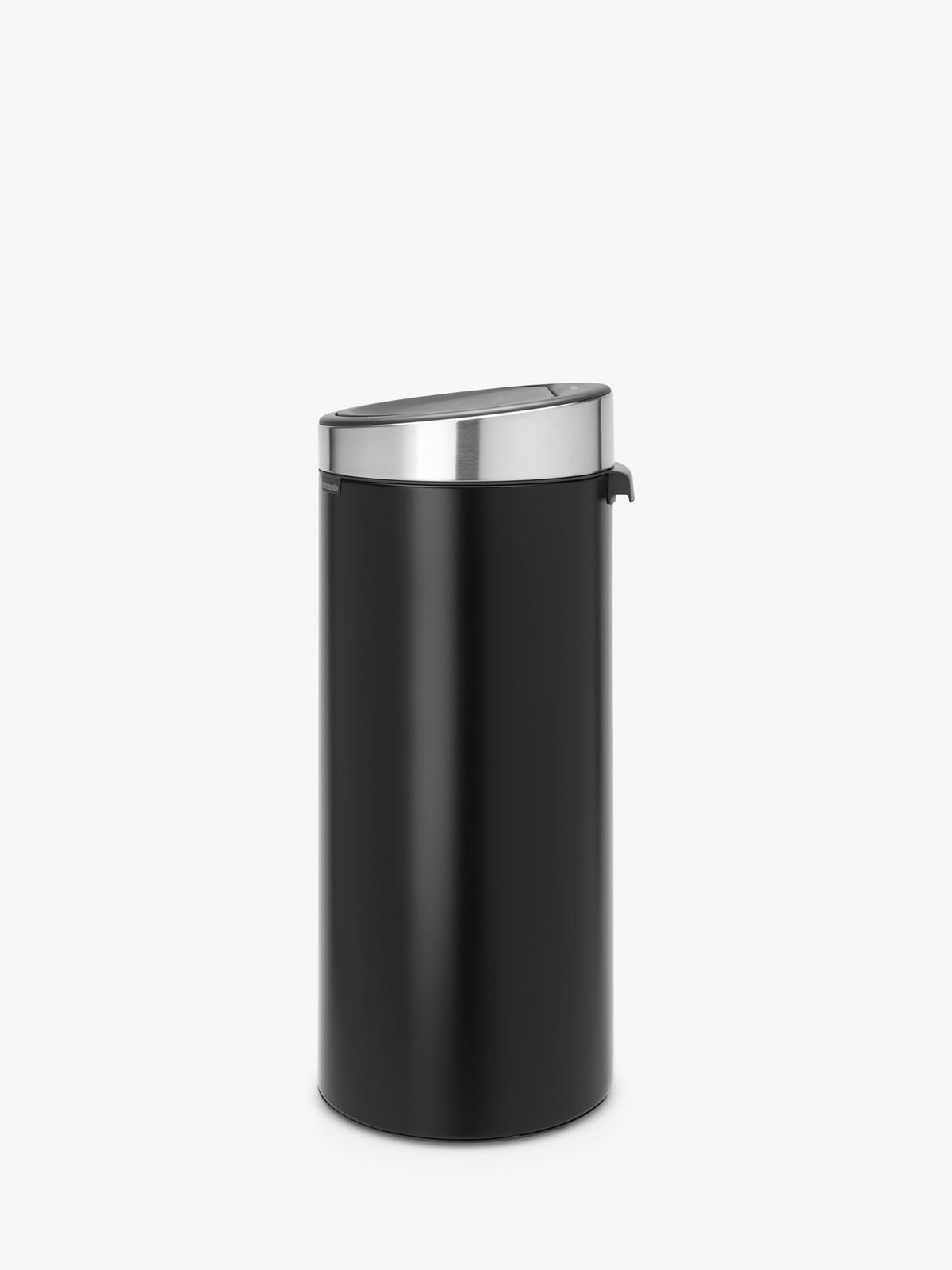 Brabantia Fingerprint Proof Stainless Steel 30L Kitchen Touch Bin Matt Black
