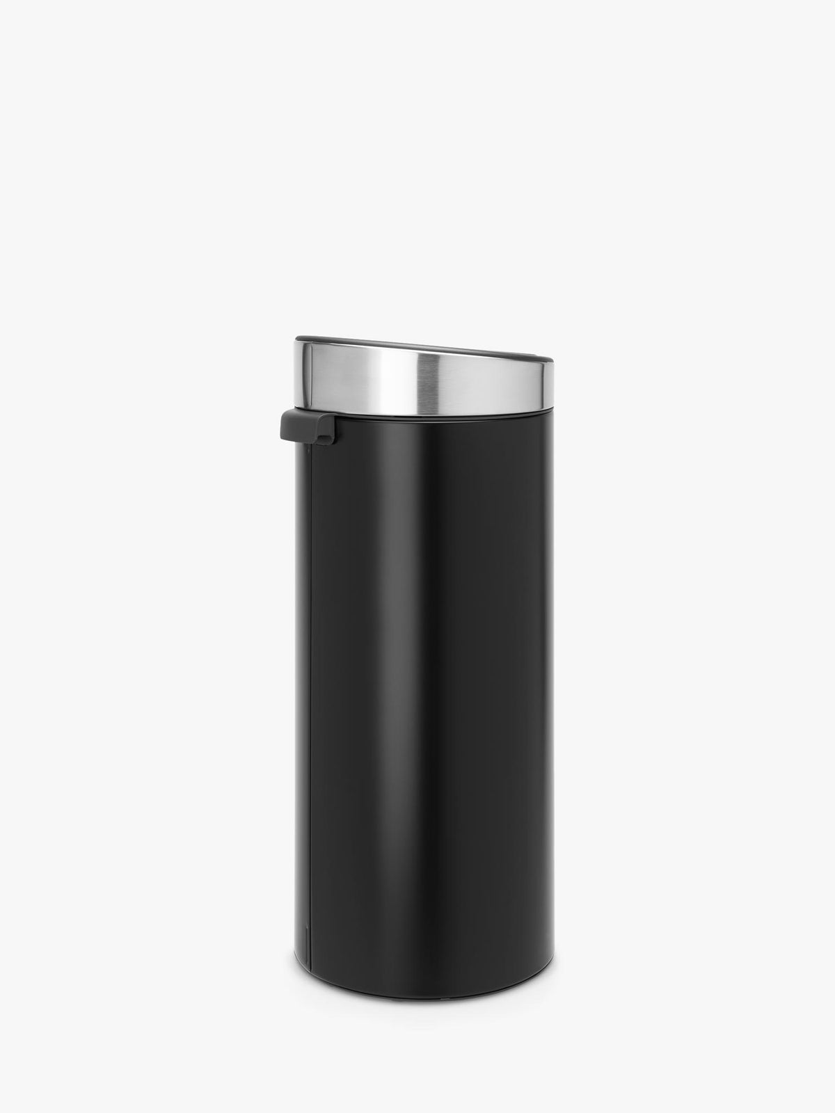 Brabantia Fingerprint Proof Stainless Steel 30L Kitchen Touch Bin Matt Black