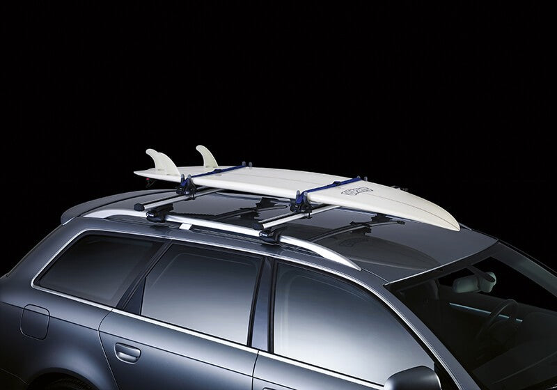 Thule 832 Surfboard Holder Transport Rack Car Roof Easy Mount Carrier - Black