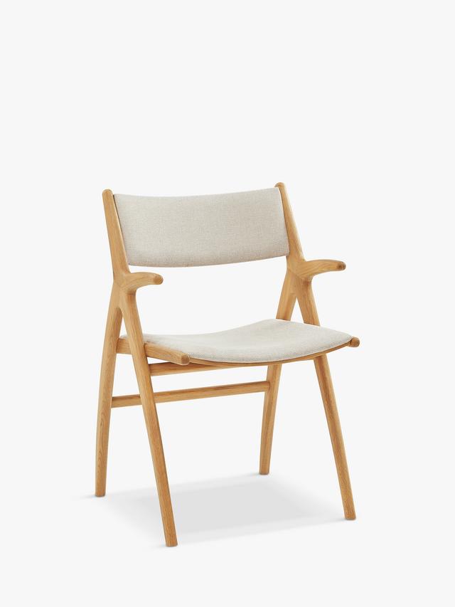 John Lewis X-Ray Standard Dining Armchair 84.0 x 53.0 x 55.0cm - Natural