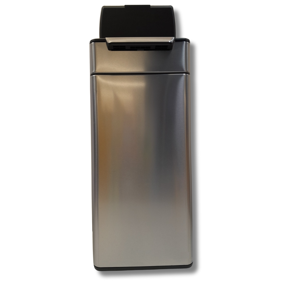 Simplehuman Rectangular 30L Touch Bar Silver Bin - Brushed Stainless Steel