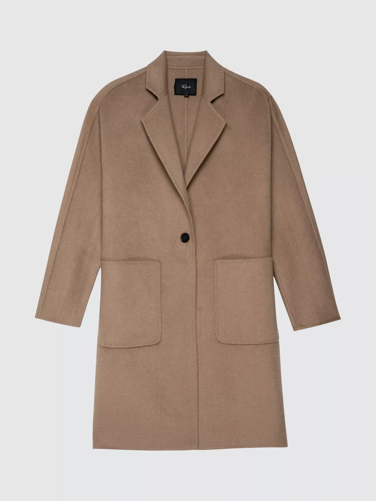 Rails Women's Everest Classic Knee Length Winter Wool Blend Coat - Camel - S