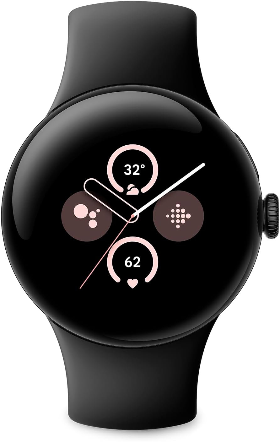 Google Pixel Watch 2 Wi-Fi GPS Bluetooth 41mm Smartwatch - Obsidian Black