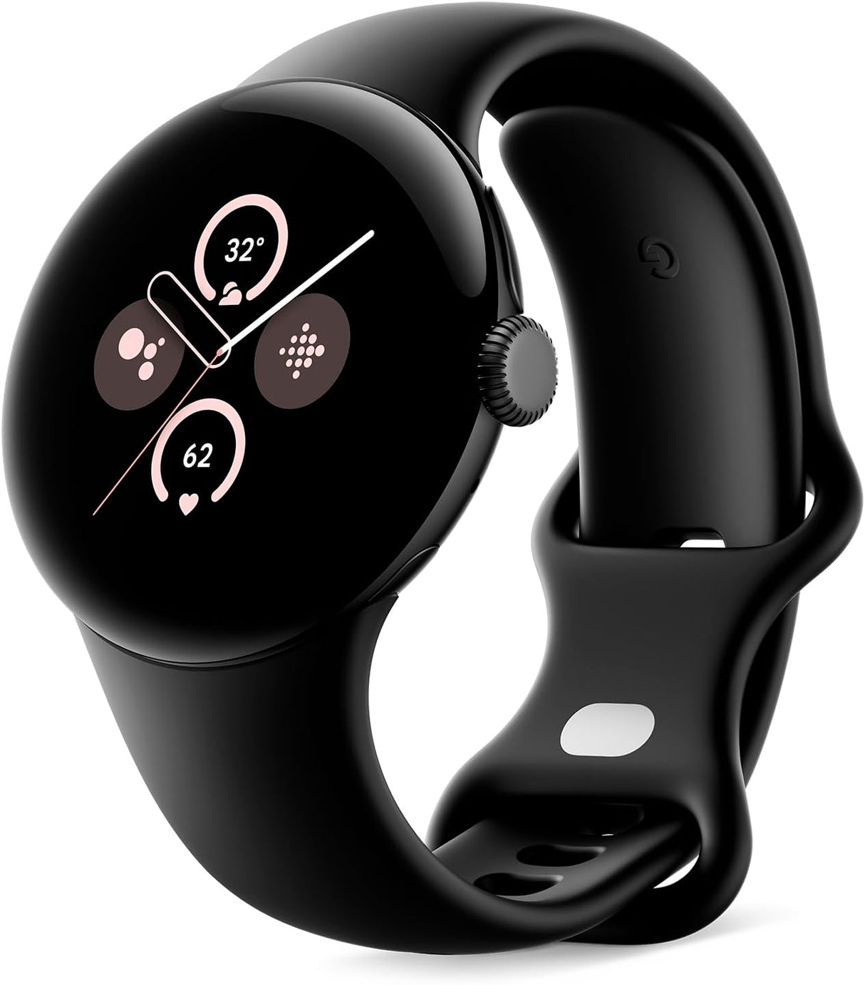 Google Pixel Watch 2 Wi-Fi GPS Bluetooth 41mm Smartwatch - Obsidian Black