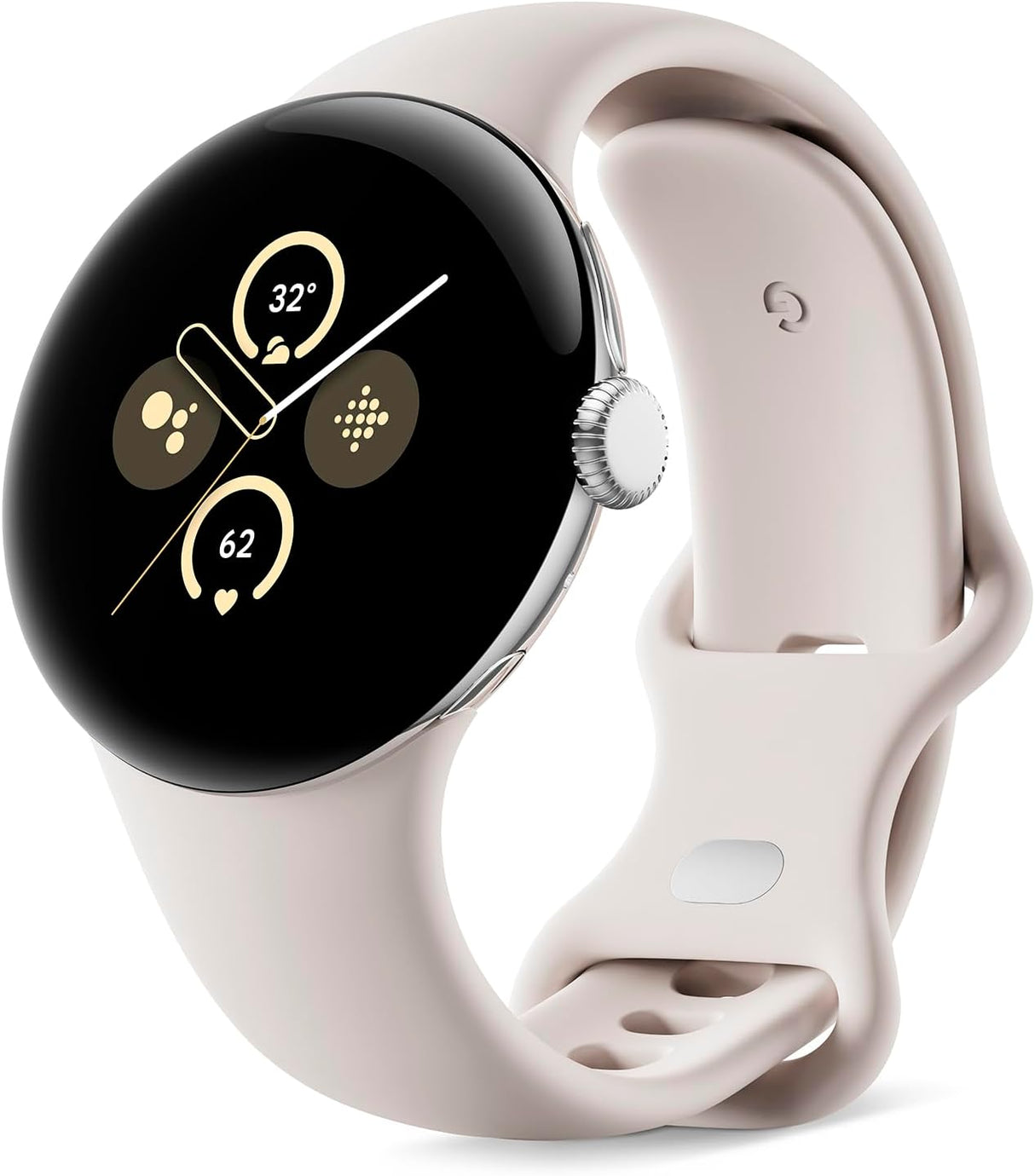 Google Pixel Watch 2 Android Fitness Wi-Fi Smartwatch – Polished Silver