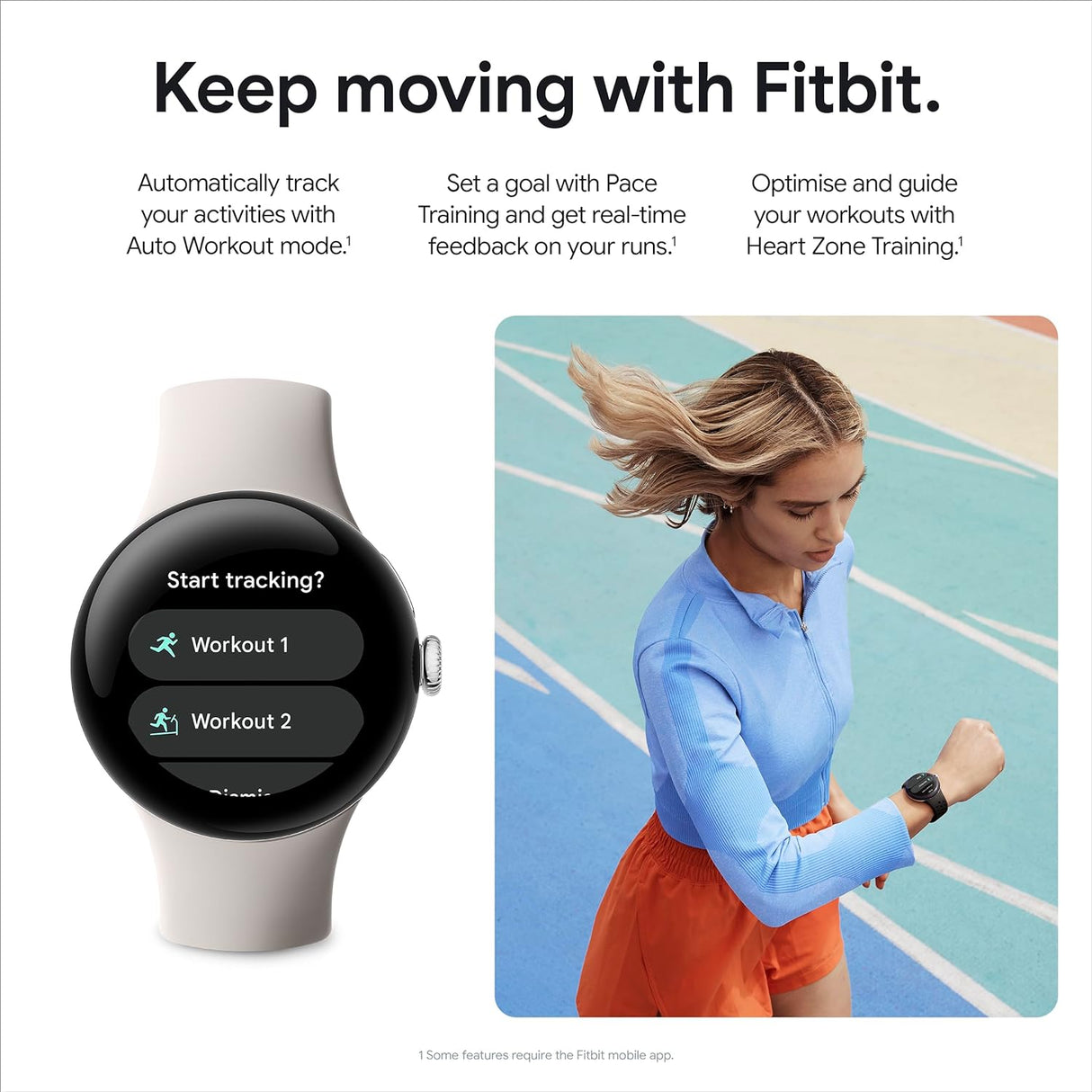 Google Pixel Watch 2 Android Fitness Wi-Fi Smartwatch – Polished Silver