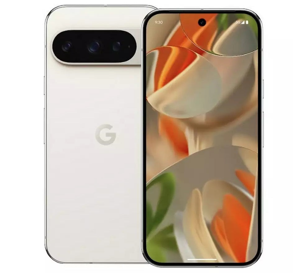 Google Pixel 9 Pro XL 6.75'' Smartphone 128GB Unlocked SIM-Free - Porcelain - Kazoop