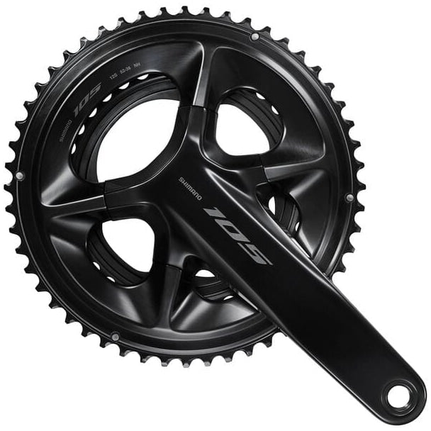 Shimano FC-R7100 105 2 x 12-Speed Chainset HollowTech II 170 mm 52/36T Black