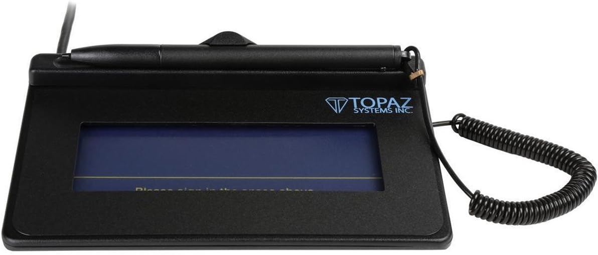 Topaz Systems SigLite T-S460-HSB-R USB Electronic Signature Capture Pad - Kazoop