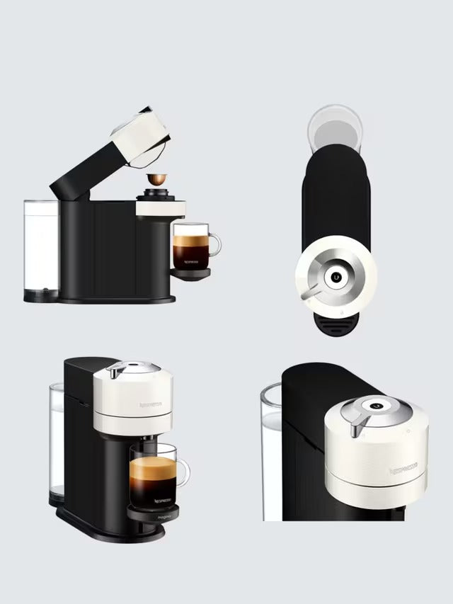 Nespresso Vertuo Next ENV120 Pod Capsule Coffee Machine by De'Longhi - White