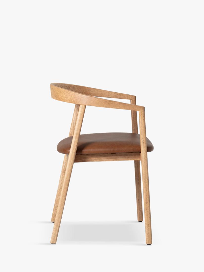 Swyft Model 01 Fully Assembled Dining Chair Set of 2 - Leather - Oak/Maple