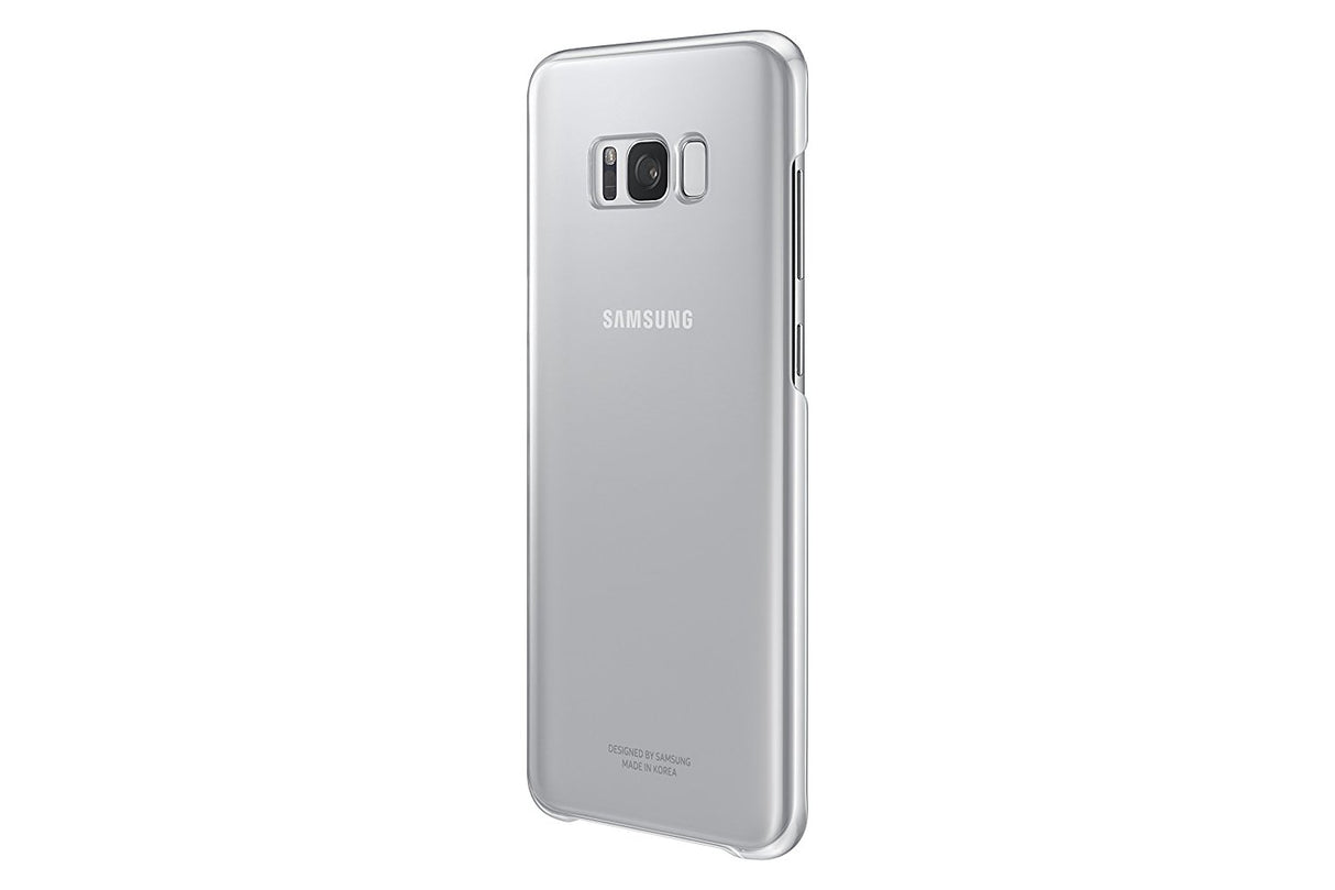 Samsung Genuine Original Galaxy S8 Plus Clear Phone Case Cover - Silver