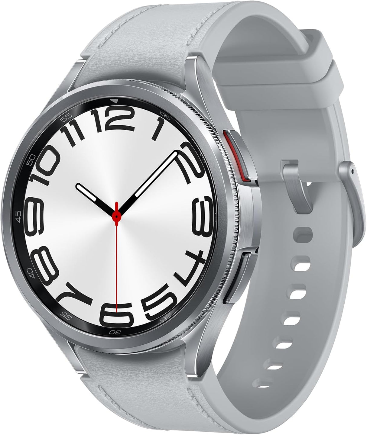 Samsung Galaxy Watch6 Classic OLED Touchscreen Wi-Fi GPS Smartwatch - Silver