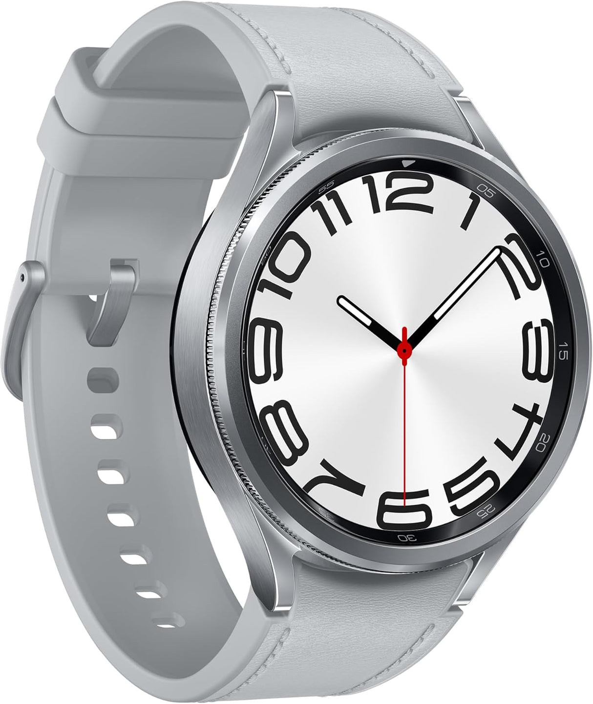 Samsung Galaxy Watch6 Classic OLED Touchscreen Wi-Fi GPS Smartwatch - Silver