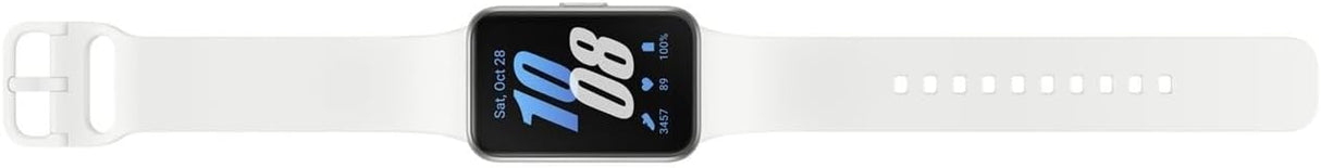 Samsung Galaxy Fit3 AMOLED 40mm BT Heart Rate Monitor Smartwatch - White