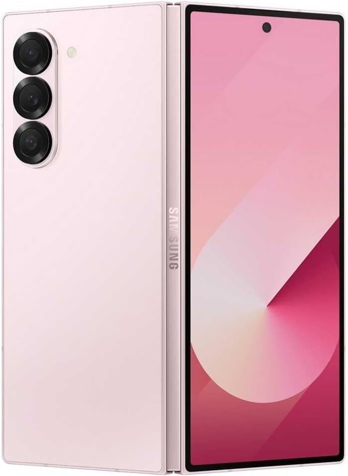 Samsung Galaxy Z Fold6 7.6" 5G Smartphone 256GB Unlocked Dual-SIM-Free - Pink