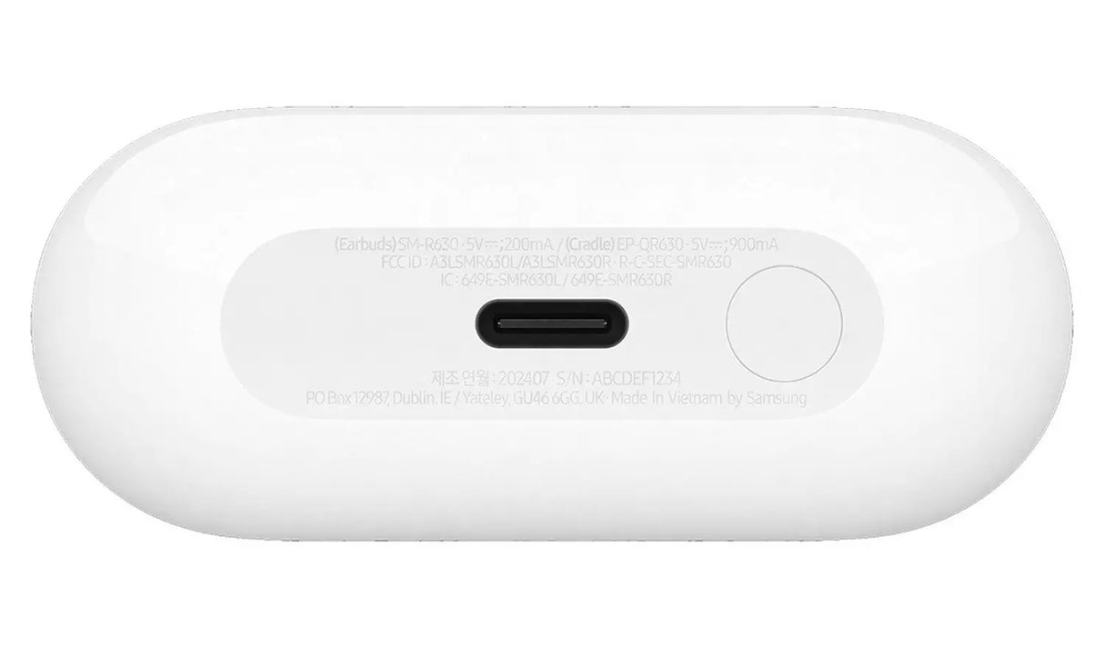 Samsung Galaxy Buds3 Pro Wireless Bluetooth Noise-Cancelling Earbuds - White