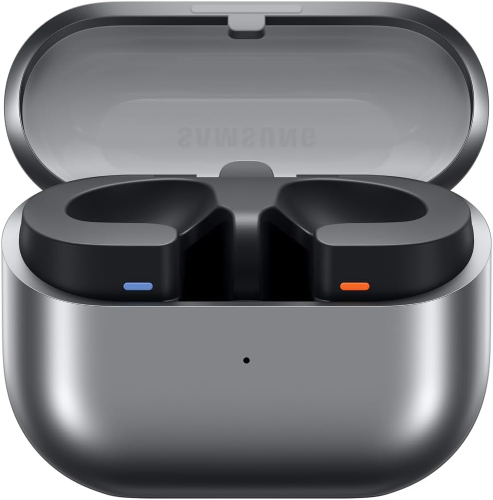 Samsung Galaxy Buds3 Wireless Bluetooth Noise-Cancelling Earbuds Silver