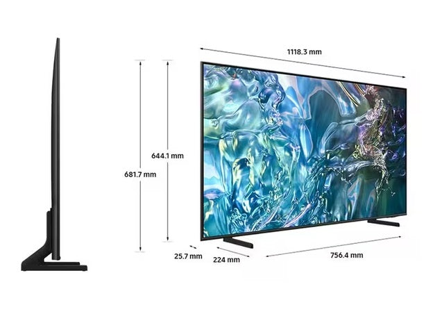 Samsung QE50Q67D 2024 QLED HDR 4K UHD 50'' Smart TV with TVPlus - Titan Grey