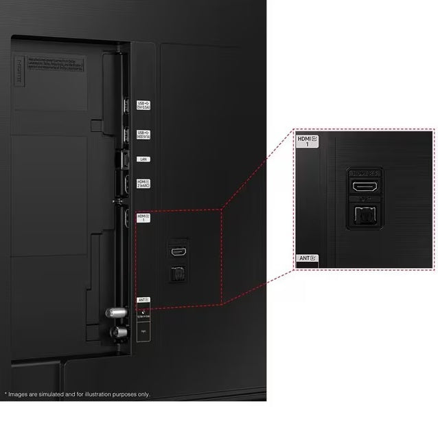 Samsung QE50Q67D 2024 QLED HDR 4K UHD 50'' Smart TV with TVPlus - Titan Grey