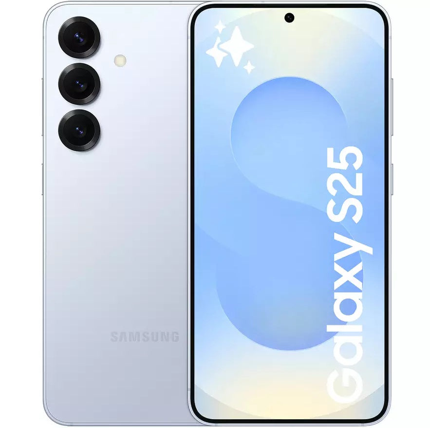 Samsung Galaxy S25 6.2'' 5G Smartphone 256GB SIM-Free Unlocked - Icyblue - Kazoop
