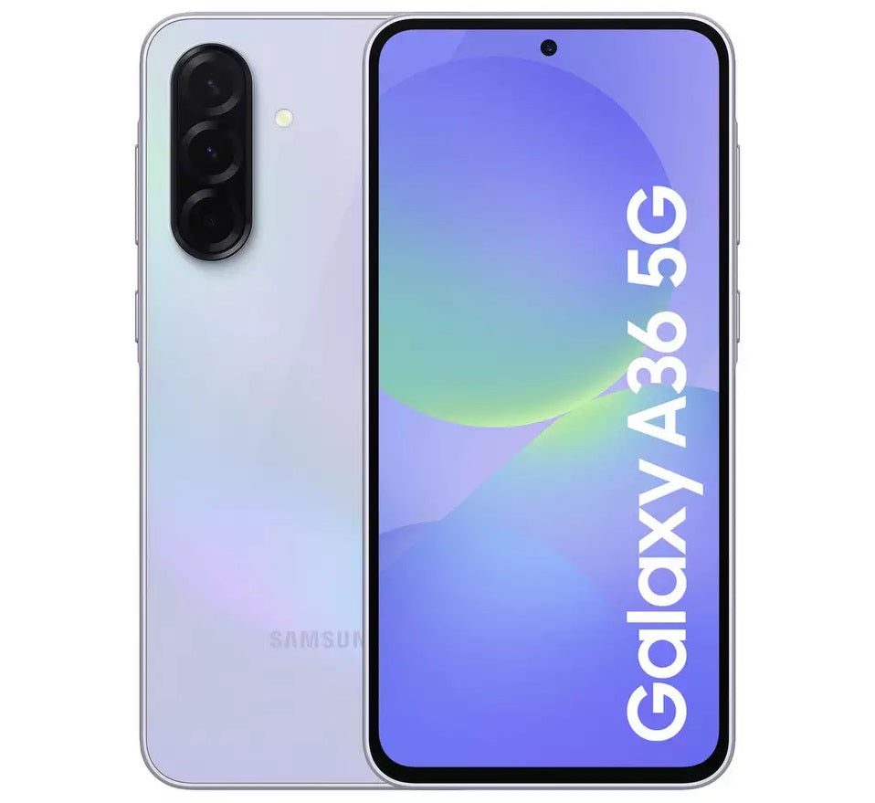 Samsung Galaxy A36 5G 6.7'' AI Smartphone 256GB Unlocked SIM-Free - Lavender