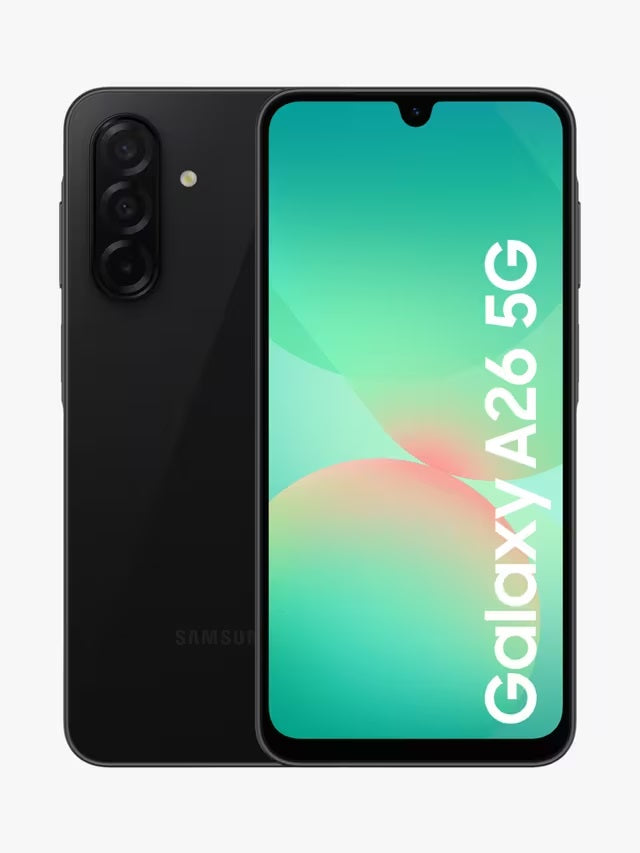 Samsung Galaxy A26 5G Smartphone 8GB RAM 256GB Unlocked SIM-Free - Black