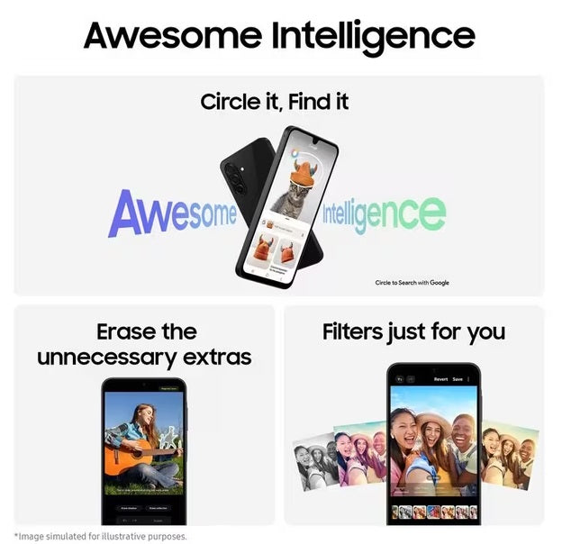 Samsung Galaxy A26 5G Smartphone 8GB RAM 256GB Unlocked SIM-Free - Black