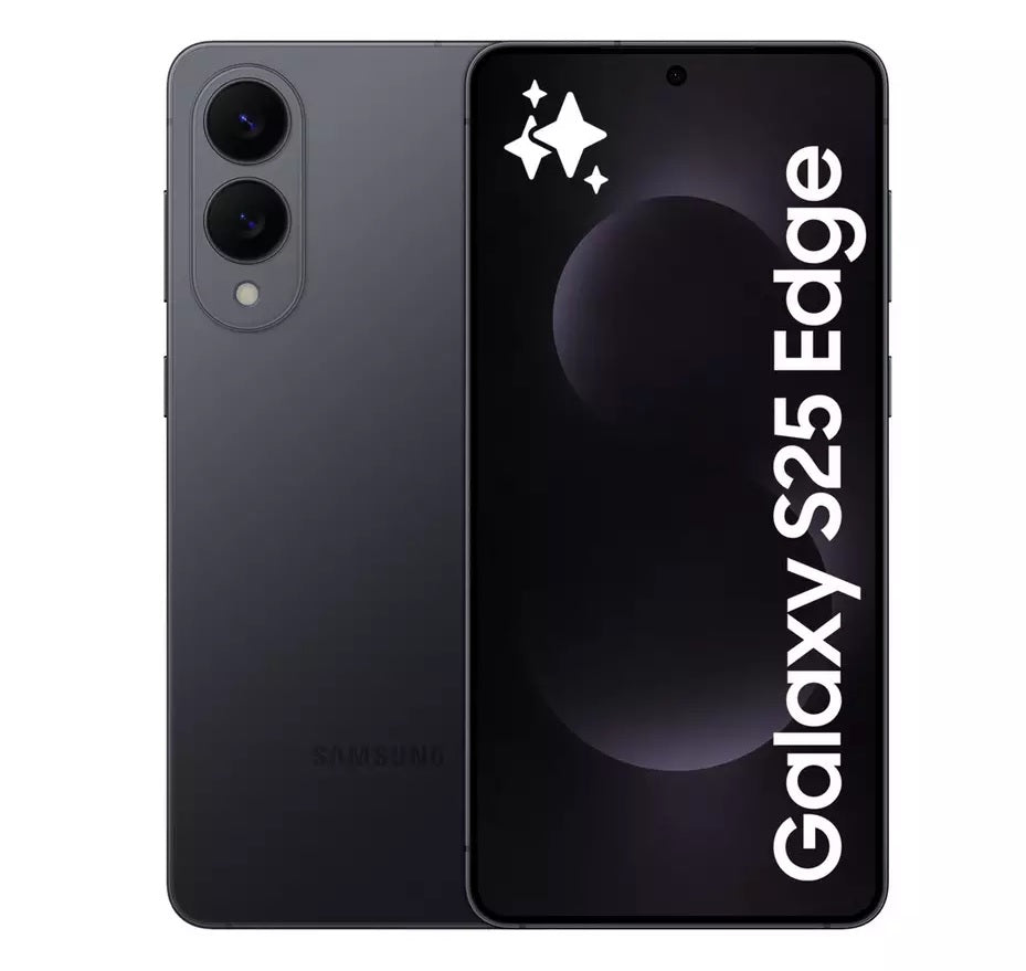 Samsung Galaxy S25 Edge 5G AI Smartphone 512GB Unlocked SIM-Free - Jetblack