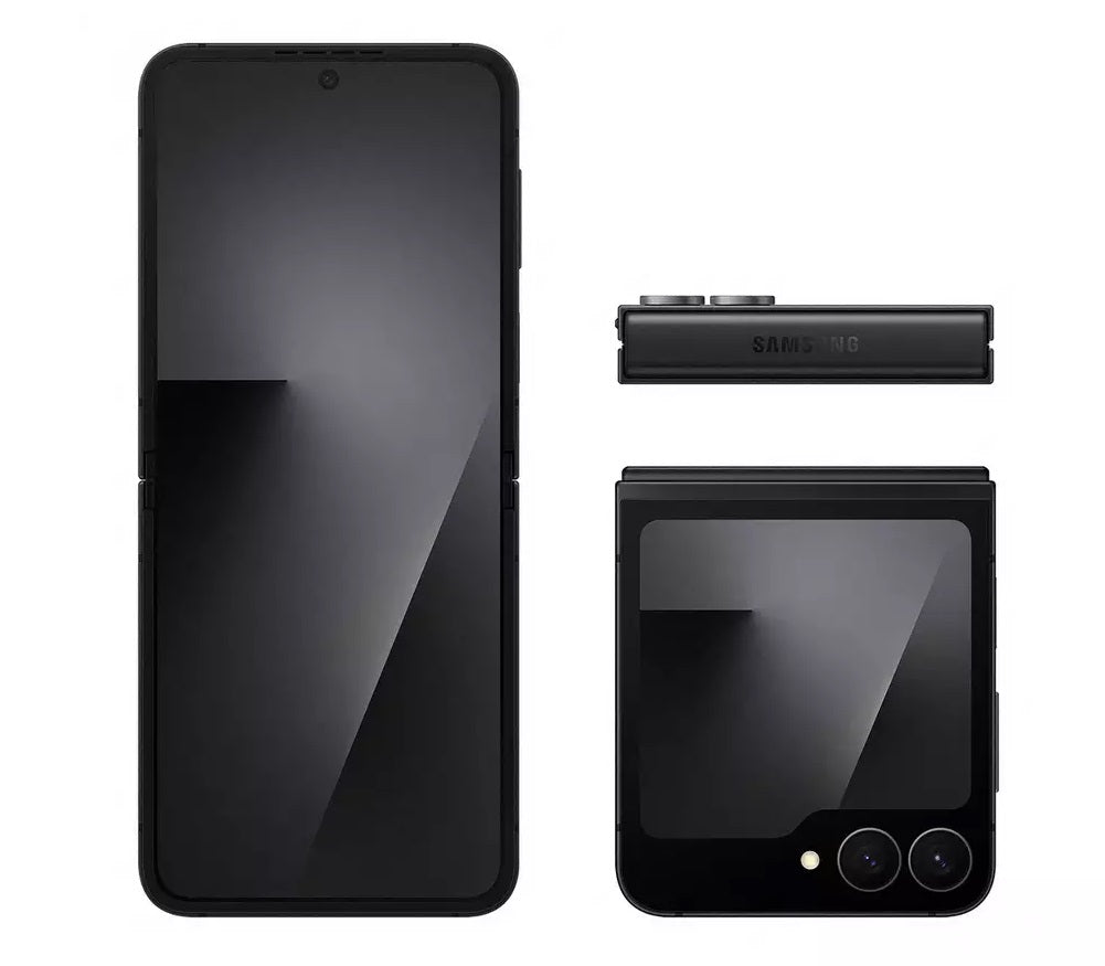 Samsung Galaxy Z Flip7 FE 6.7'' 5G Smartphone 128GB SIM-Free Unlocked - Black